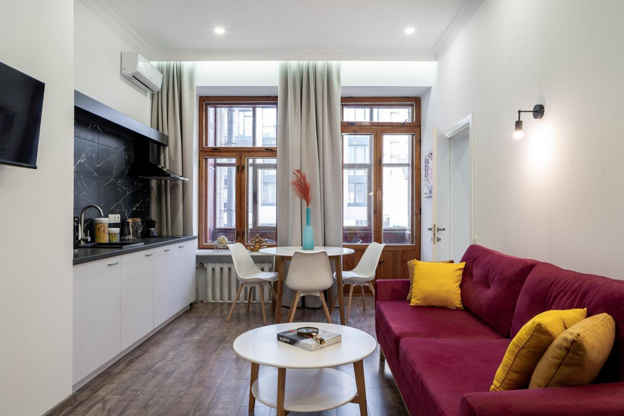 Yaroslav Val Lux Apartments Kiev Esterno foto